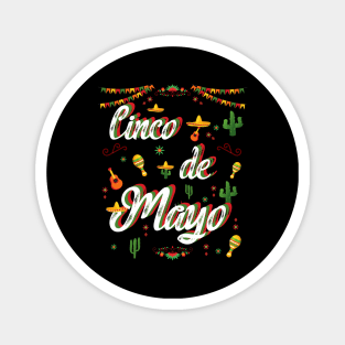 Fiesta Cinco De Mayo 5 De Mayo Mexico Magnet